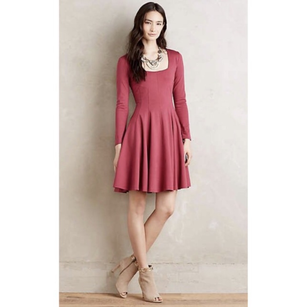Anthropologie HD in Paris Saraid Swing Dress XS